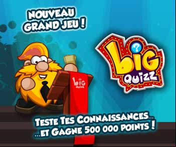 Jeu le big quizz sur ludokado