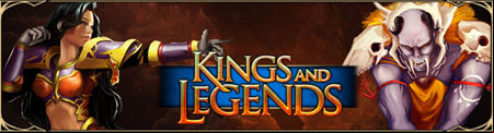 Nouveau jeu à découvrir kings and legends