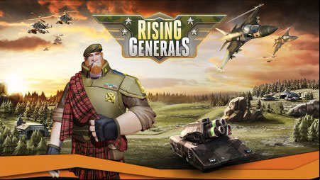 Rising generals, le dernier jeu d’innogames