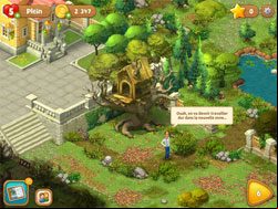 copie d'écran de GardenScapes
