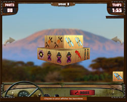 copie d'écran de Mahjong Africa
