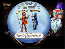 copie d'écran de Wizard 101